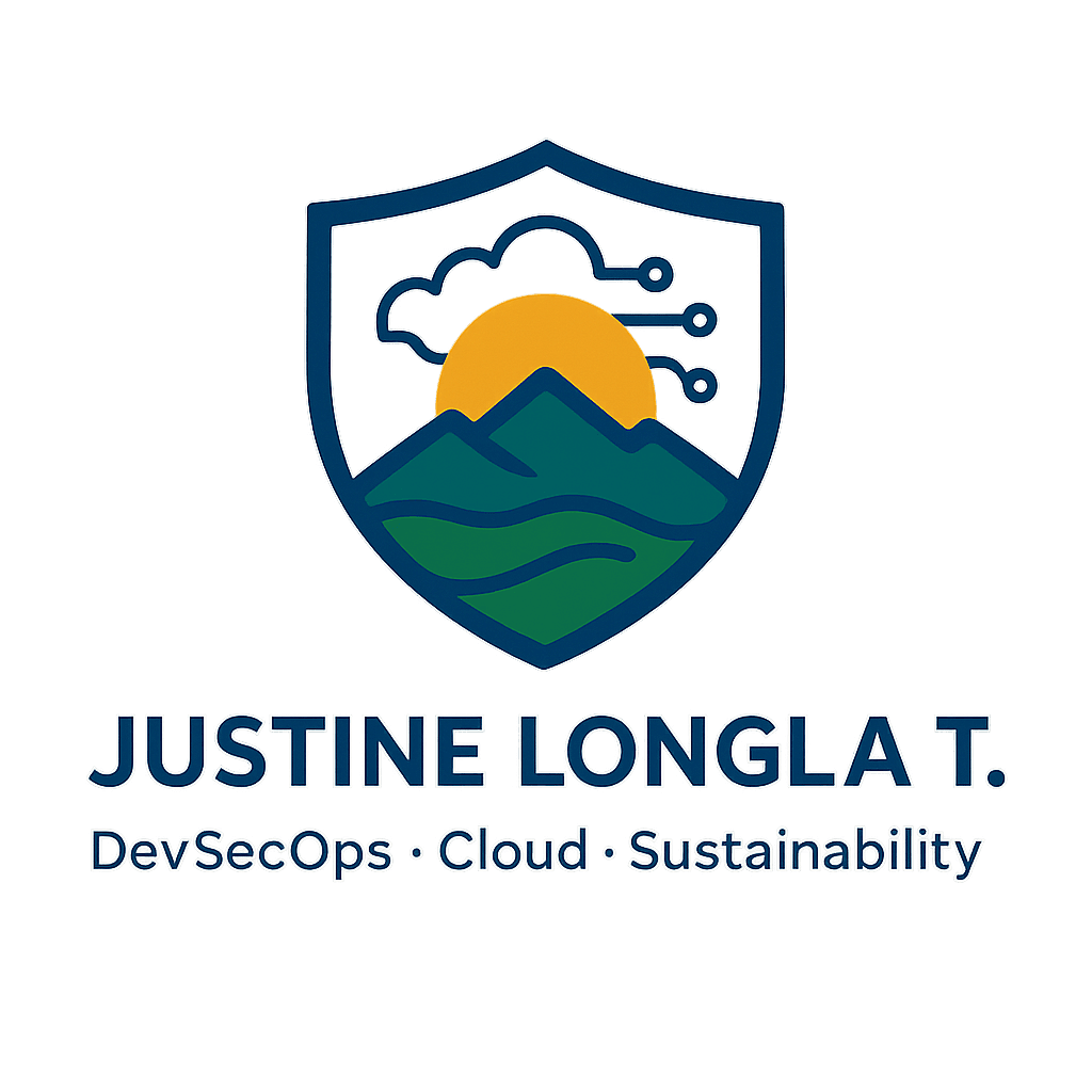 Justine Longla T. — DevSecOps · Cloud · Sustainability